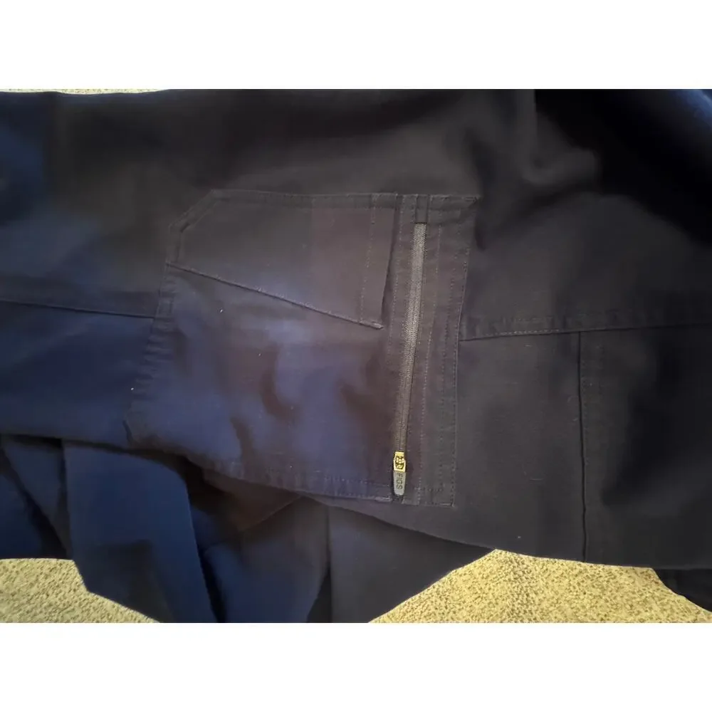 Figs Men's Navy Blue Cairo Cargo Medical Scrub Pants Sz L